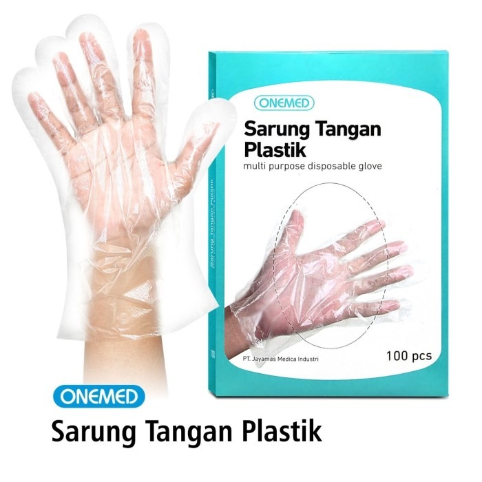 Sarung Tangan Plastik OneMed